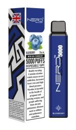 Nerd Square 5000 Puffs 2% Disposable Vape- Blueberry