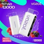 Vozol Star 12000 Puffs Disposable Vape- Mixed Berries