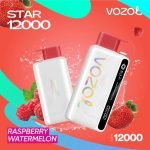 Vozol Star 12000 Puffs Disposable Vape- Raspberry Watermelon