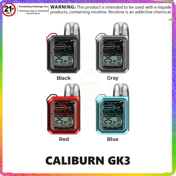 Uwell Caliburn Gk3 Pod Kit 25W