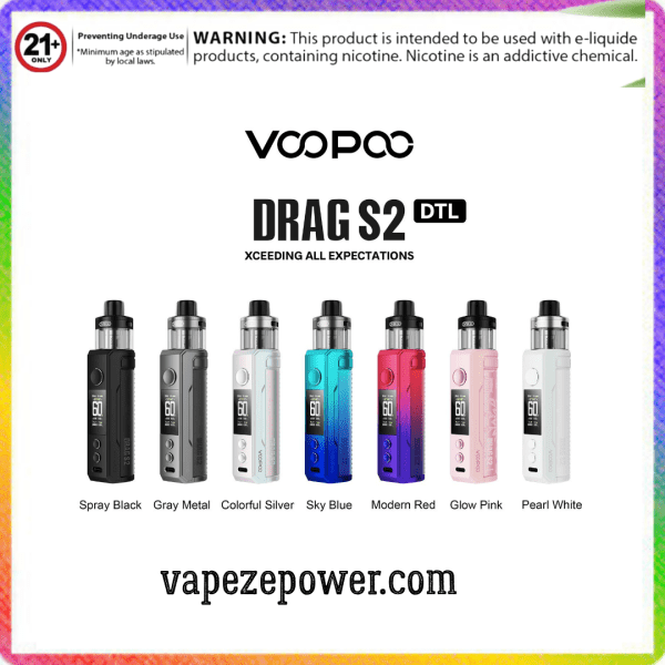 Voopoo Drag S2 (DTL Version) Vape Kit