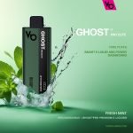 Ghost Pro Elite 7000 Puffs Disposable Vape 20mg- Fresh Mint