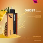 Ghost Pro Elite 7000 Puffs Disposable Vape 20mg- Pineapple Ice