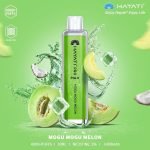 Hayati Pro Max 4000 Puffs Disposable Vape 20mg- Mogu Mogu Melon