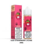 Tokyo E-Liquid 60ml 3mg- Iced Strawberry Lychee