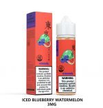 Tokyo E-Liquid 60ml 3mg- Iced Blueberry Watermelon