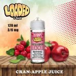 Loaded 120ml E-Liquid 3mg- Cran Apple Juice