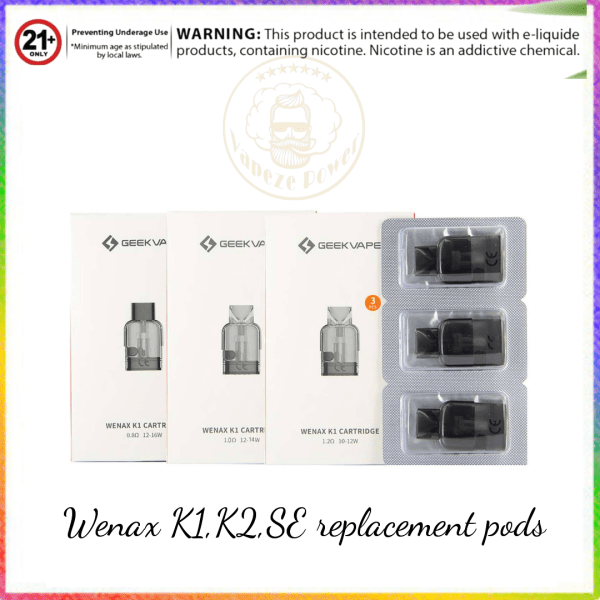 Geekvape Wenax K1 / K2 Replacement Pods