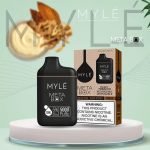 Myle Meta Box 5000 Puffs Disposable Vape 5% nicotine rechargeable- Sweet Tobacco