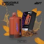  Nasty Bar DX8.5i 8500 Puff Disposable Vape 50mg- Dry Tobacco