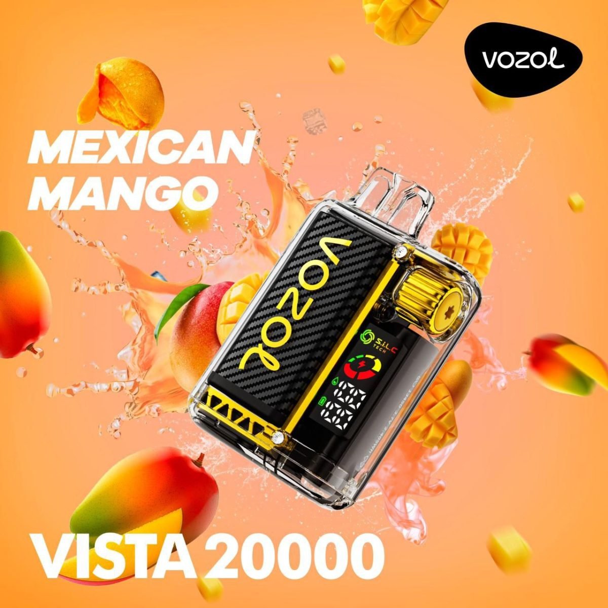 Vozol Vista 20000 Puffs Disposable Vape Rechargeable- Mexican Mango