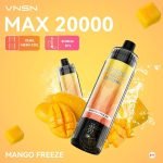 VNSN Max Shisha 20000 Puffs Disposable Vape- Mango Freeze