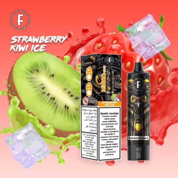 Frutto 18000 Puffs Disposable Vape- Strawberry Kiwi Ice