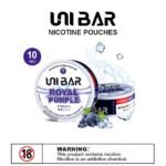 Unibar Nicotine Pouches- Royal Purple 10MG