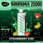 Vozol Gear Shisha 25000 Puffs Disposable Vape- Strawberry Kiwi