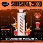 Vozol Gear Shisha 25000 Puffs Disposable Vape- Strawberry Margarita