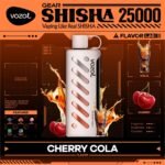 Vozol Gear Shisha 25000 Puffs Disposable Vape- Cherry Cola