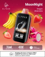 Elfbar Moonlight 40000 Puffs Disposable Vape- Dragon Strawbena