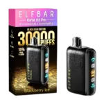 Elfbar Raya D3 Pro 30000 Puffs Disposable Vape Blackberry Ice