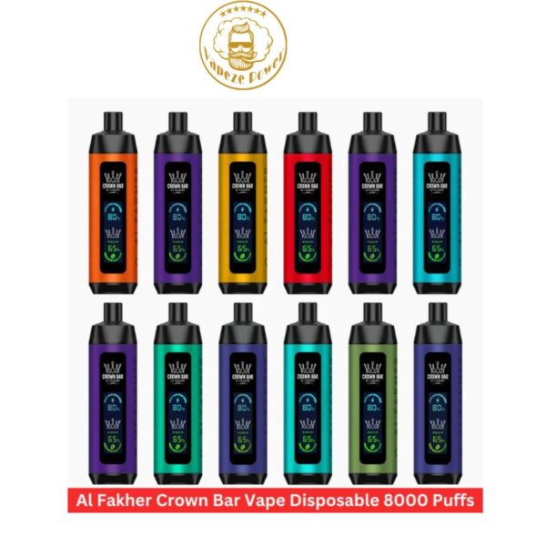 Al Fakher 8000 Puffs Crown Bar