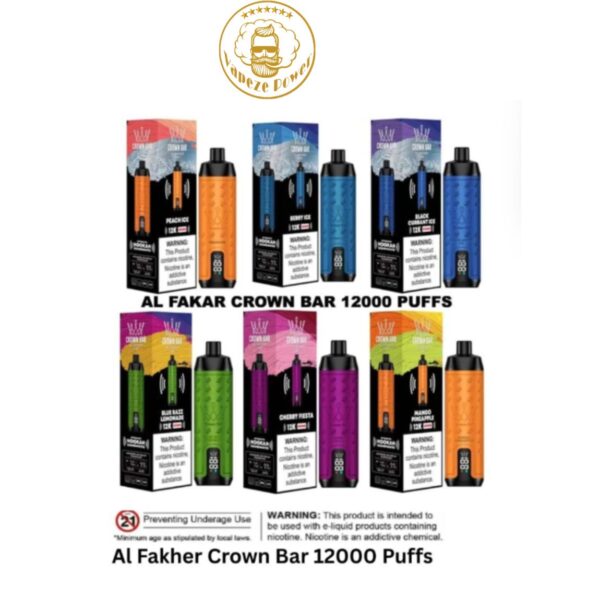 Al Fakher Crown Bar 12000 Puffs
