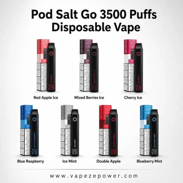 Pod Salt Go 3500 Puffs Disposable Vape