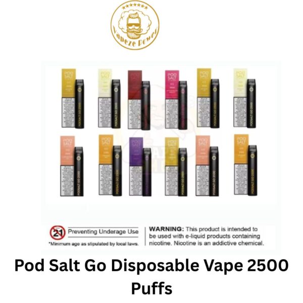 Pod Salt Go Disposable Vape 2500 Puffs