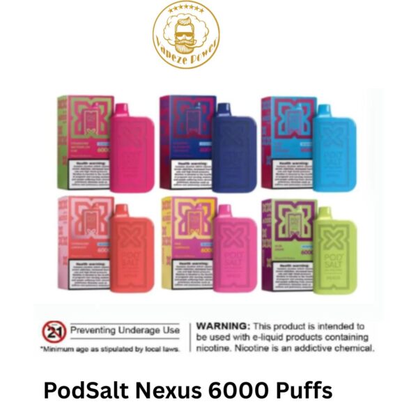 PodSalt Nexus 6000 Puffs