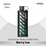 Vozol Gear Shisha 25000 Puffs Berry Ice in Dubai UAE