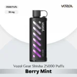 Vozol Gear Shisha 25000 Puffs Berry Mint in Dubai UAE