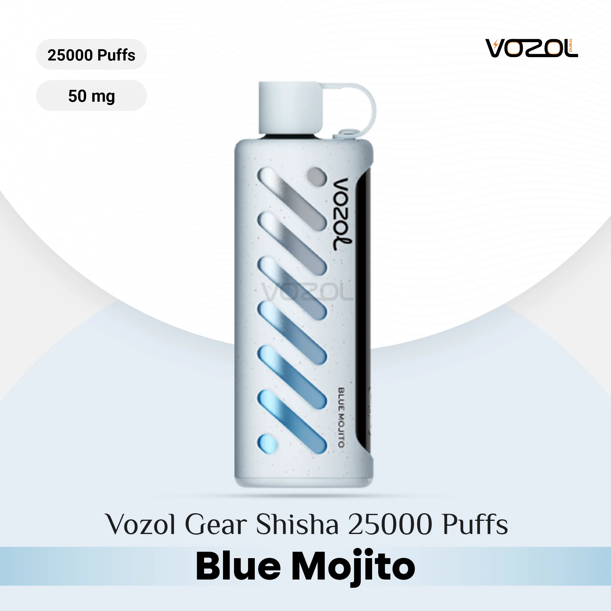 Vozol-Gear-Shisha-25000-Puffs-Blue-Mojito.webp Vozol Gear Shisha 25000 Puffs Blue Mojito in Dubai UAE - Image 1