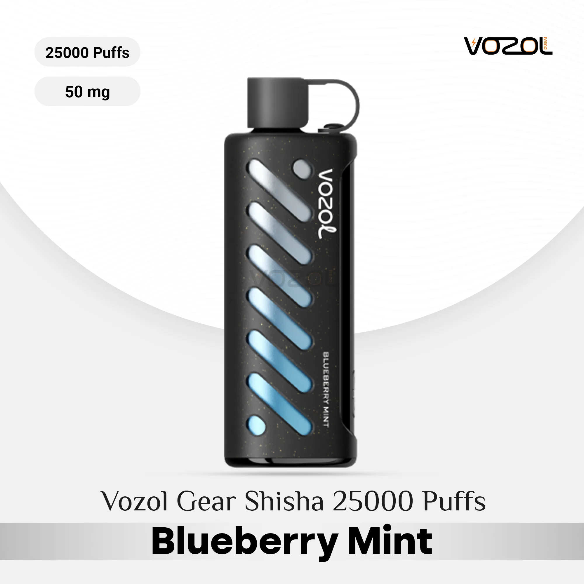 Vozol-Gear-Shisha-25000-Puffs-Blueberry-Mint.webp Vozol Gear Shisha 25000 Puffs Blueberry Mint in Dubai UAE - Image 1