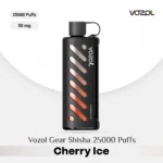 Vozol Gear Shisha 25000 Puffs Cherry Ice in Dubai UAE