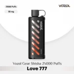 Vozol Gear Shisha 25000 Puffs Love 777 in Dubai UAE
