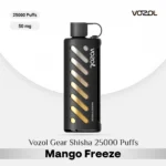 Vozol Gear Shisha 25000 Puffs Mango Freeze in Dubai UAE