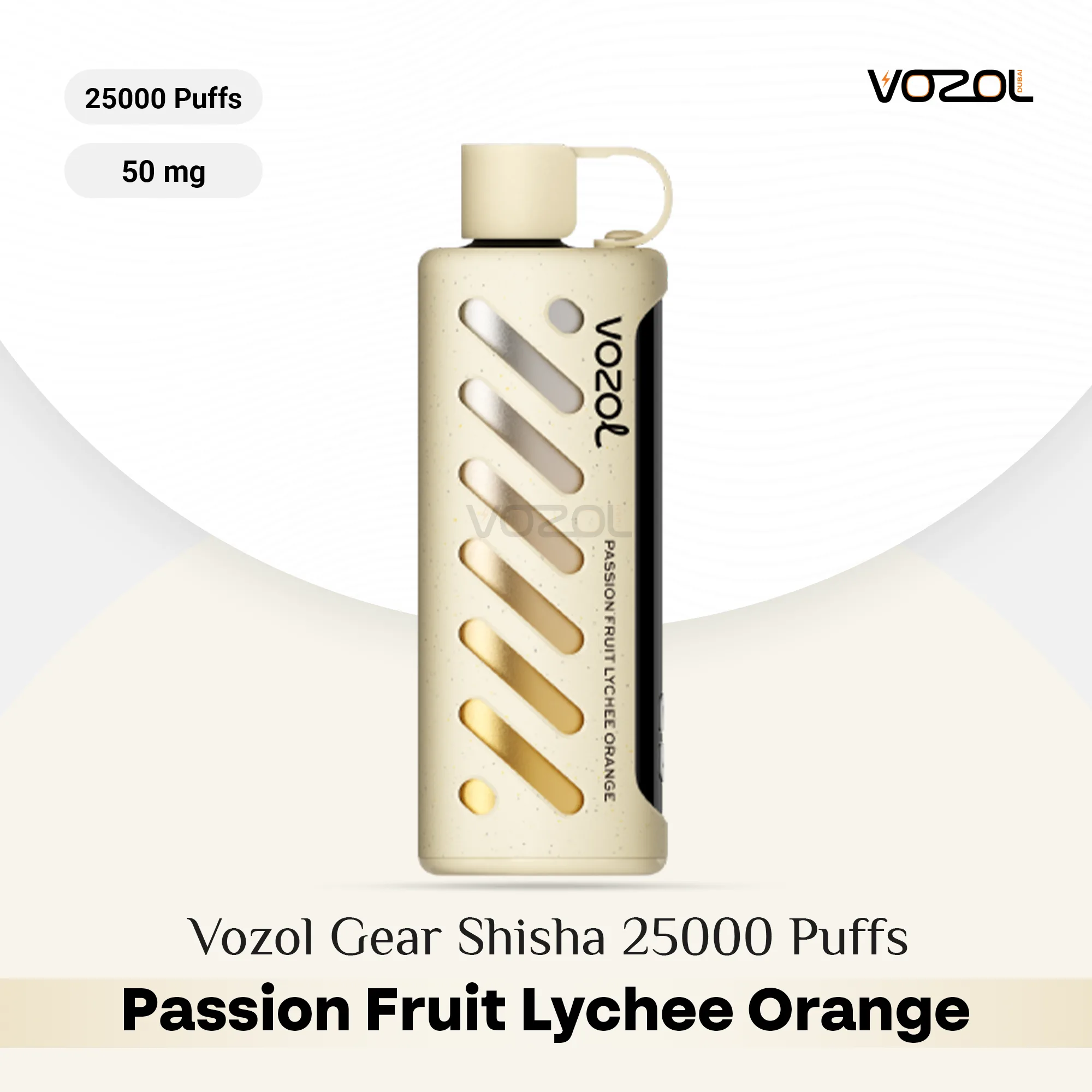 Vozol-Gear-Shisha-25000-Puffs-Passion-Fruit-Lychee-Orange.webp Vozol Gear Shisha 25000 Puffs Passion Fruit Lychee Orange in Dubai UAE - Image 1