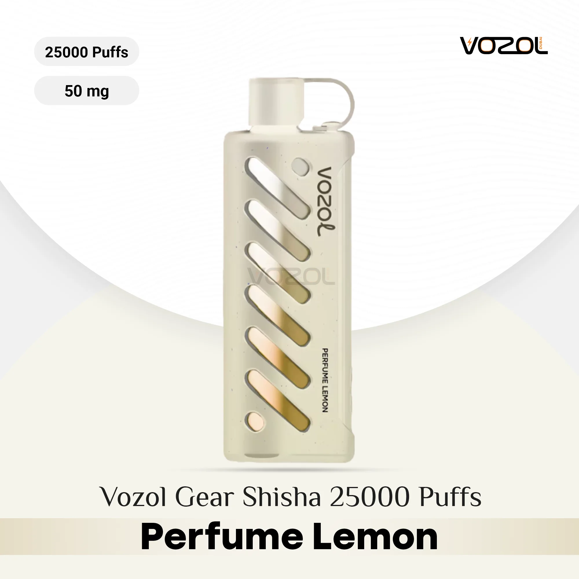 Vozol-Gear-Shisha-25000-Puffs-Perfume-Lemon.webp Vozol Gear Shisha 25000 Puffs Perfume Lemon in Dubai UAE - Image 1