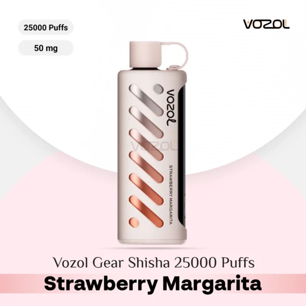 Vozol Gear Shisha 25000 Puffs Strawberry Margarita in Dubai UAE