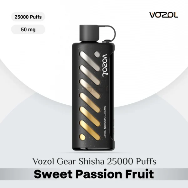 Vozol Gear Shisha 25000 Puffs Sweet Passion Fruit in Dubai UAE