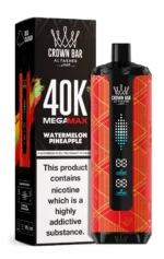 Al Fakher Crown Bar Mega Max 40K Puffs Disposable Vape in UAE - Image 2