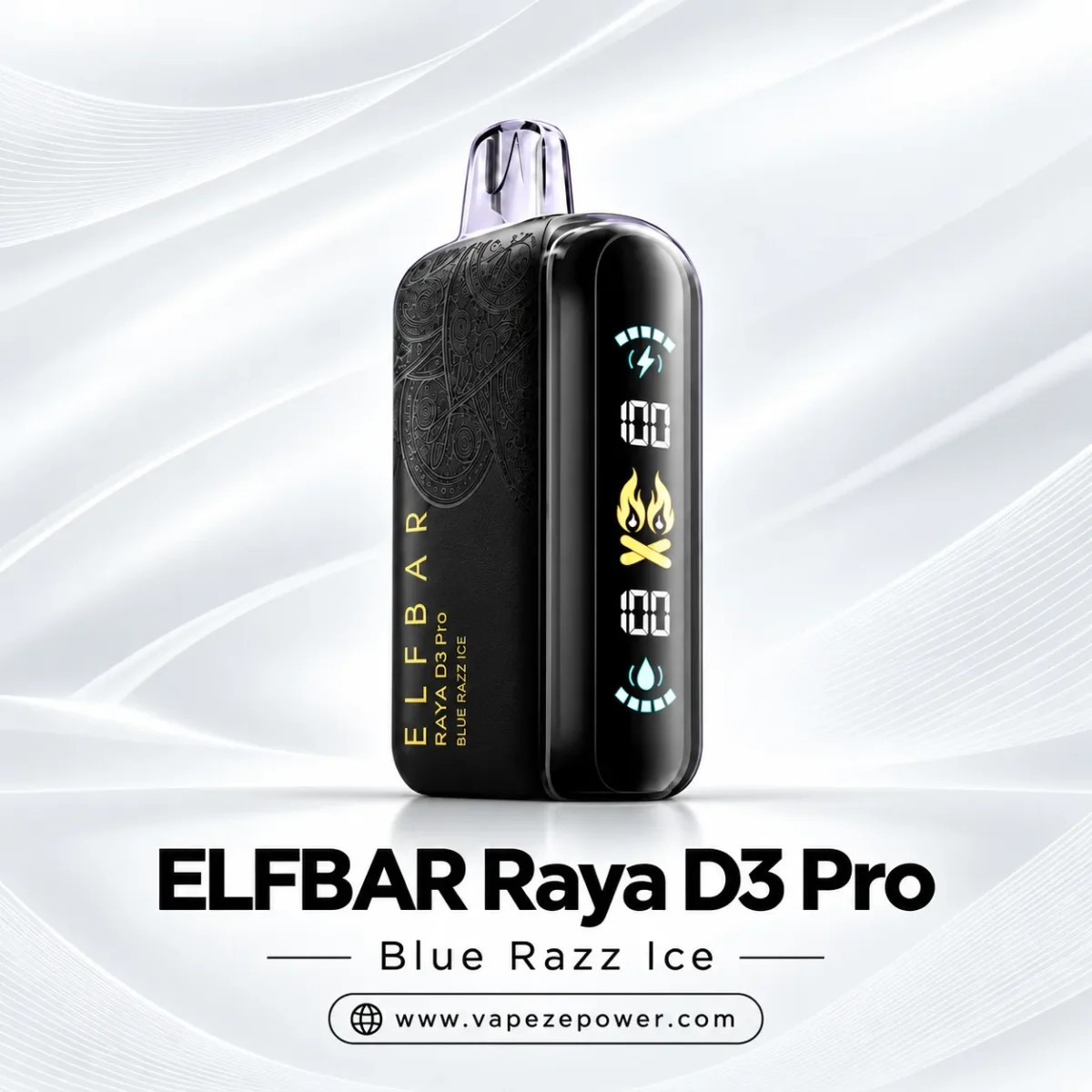 ELFBAR Raya D3 Pro 30000 Puffs Blue Razz Ice disposable vape