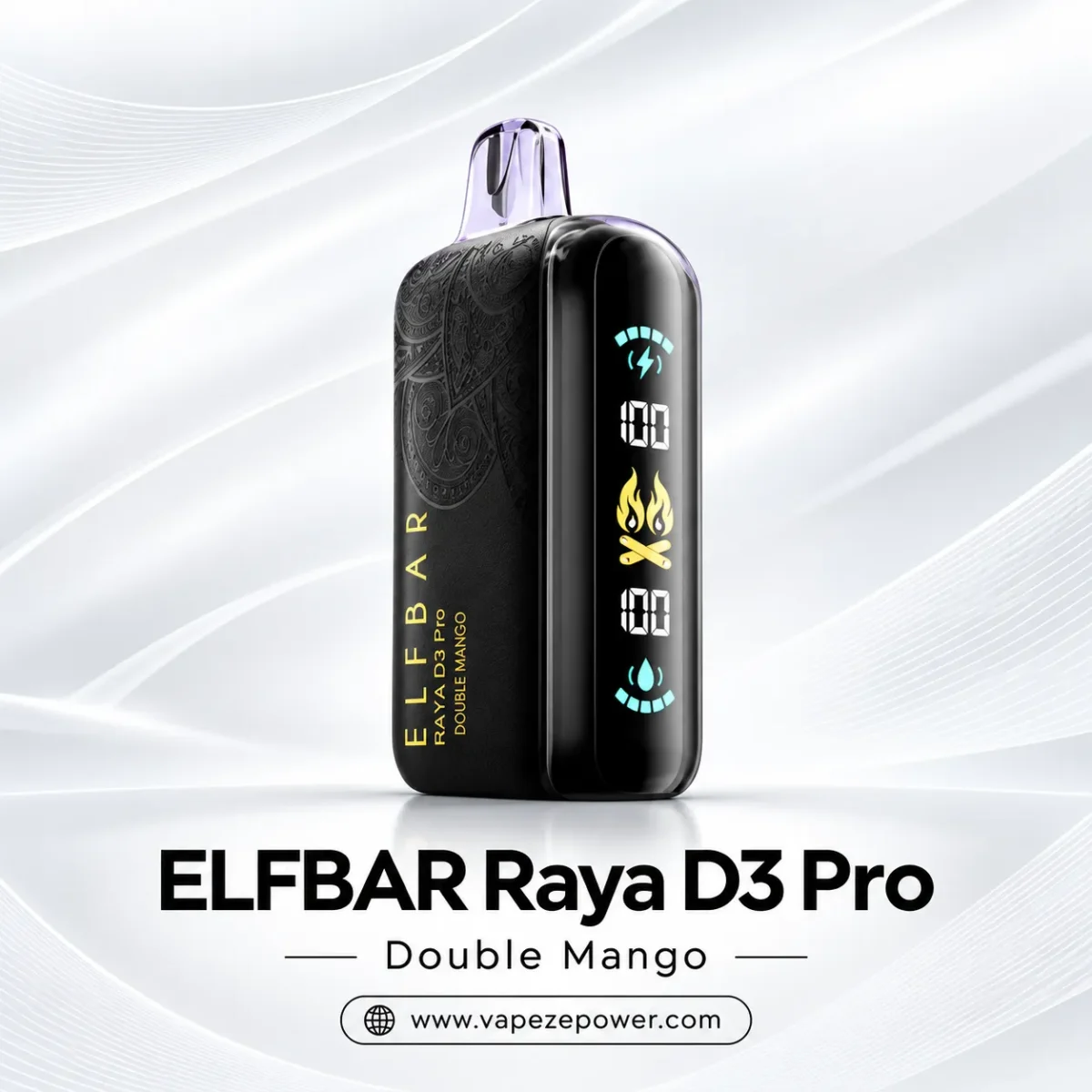 ELFBAR Raya D3 Pro 30000 Puffs Double Mango disposable vape