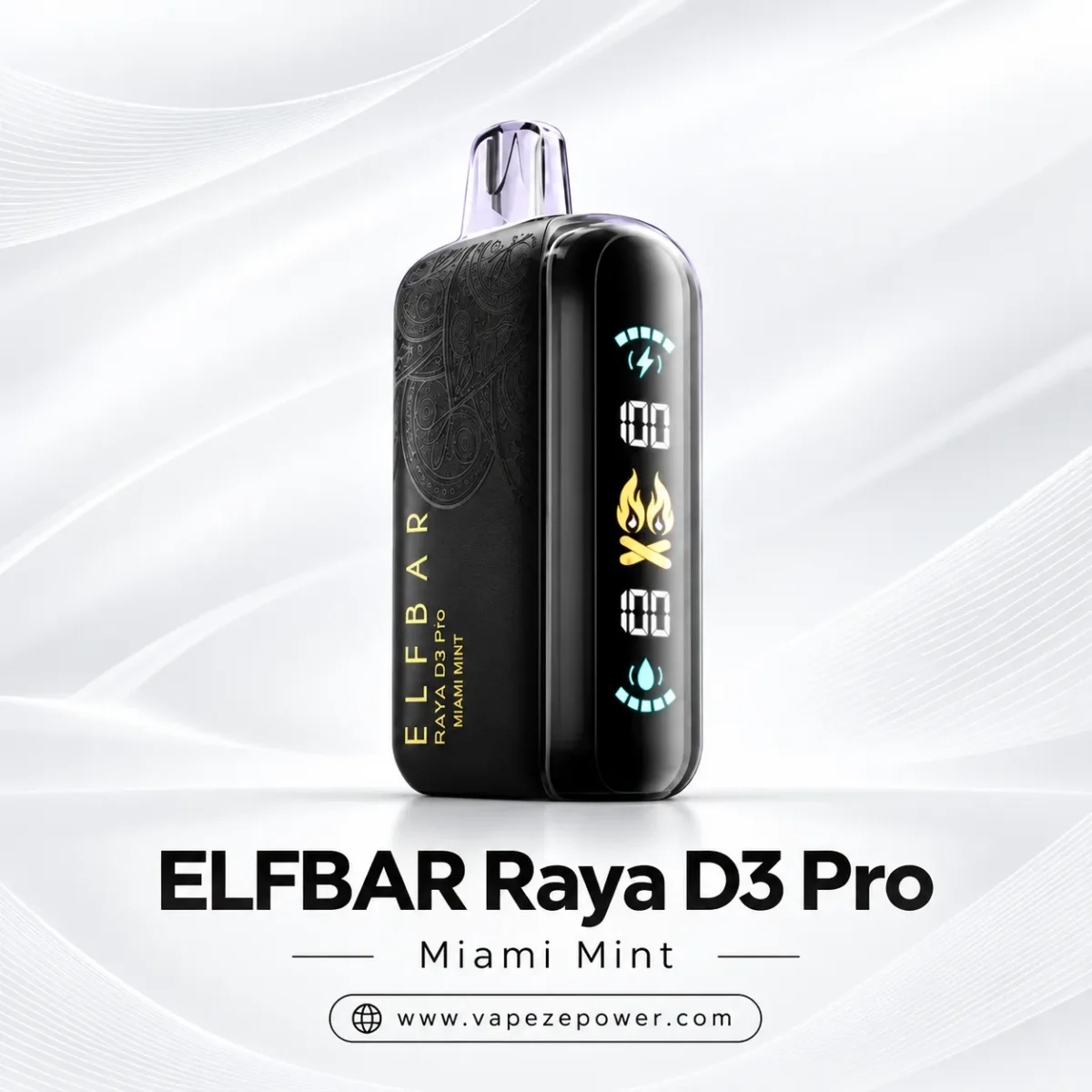 ELFBAR Raya D3 Pro 30000 Puffs Disposable Vape in UAE - Image 2