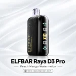 ELFBAR Raya D3 Pro 30000 Puffs Peach Mango Watermelon disposable vape