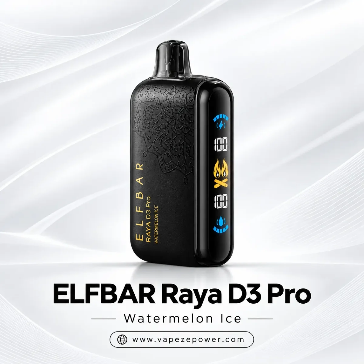 ELFBAR Raya D3 Pro 30000 Puffs Watermelon Ice disposable vape