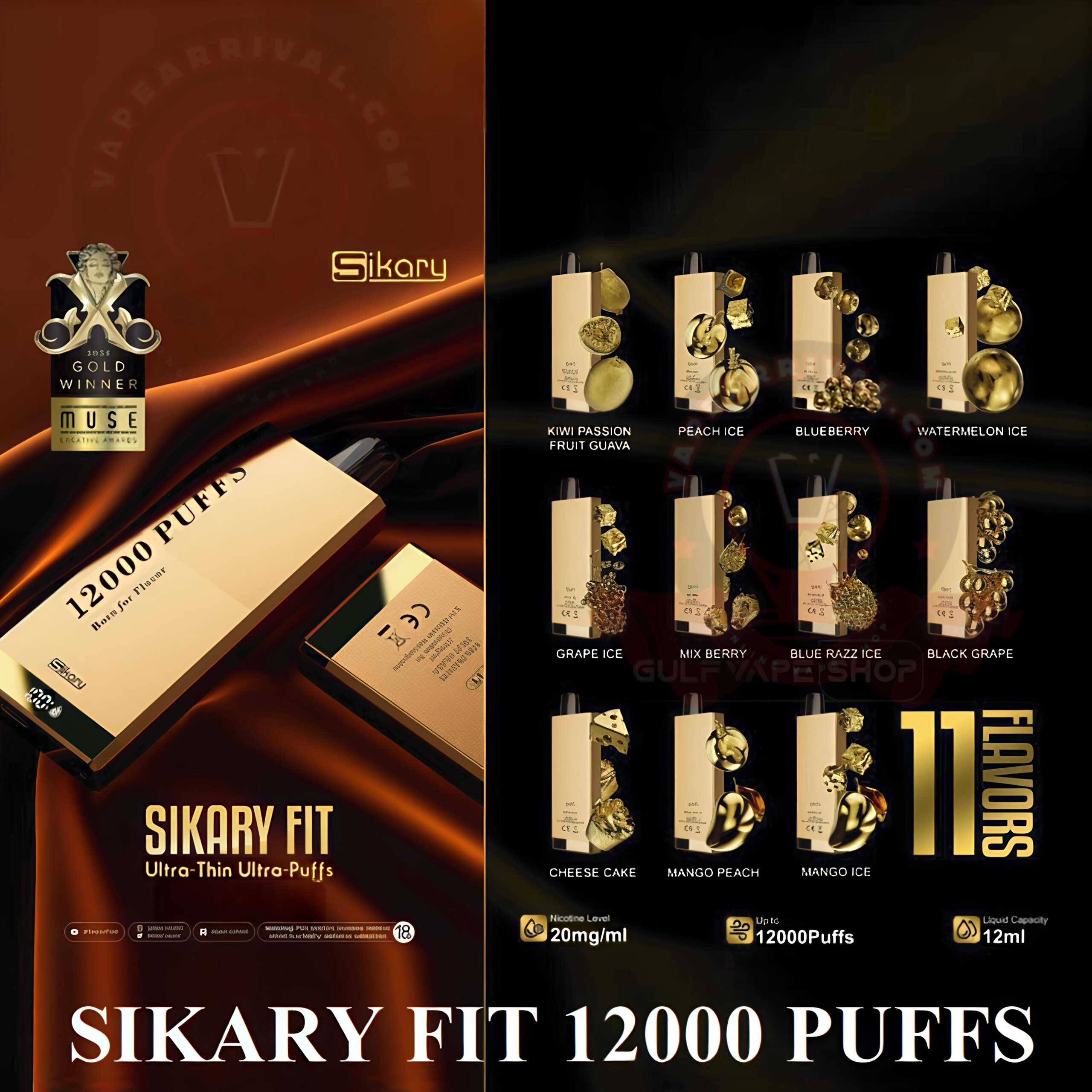 SIKARY FIT 12000 Puffs Disposable SIKARY FIT 12000 Puffs Disposable