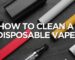 Disposable Vape Maintenance and Safe Handling