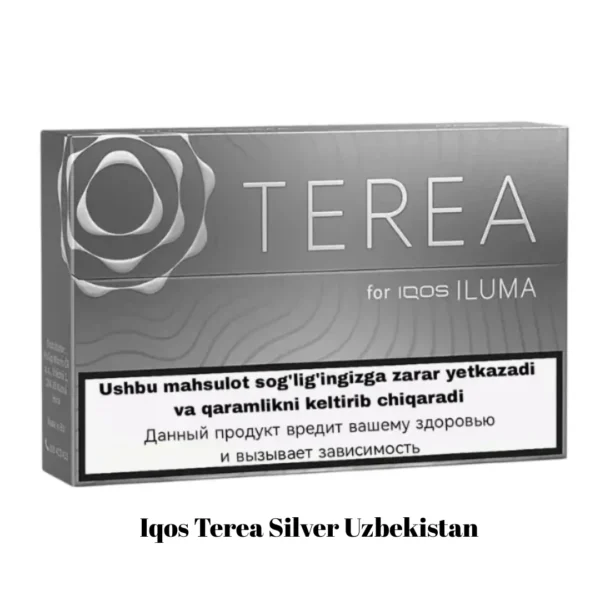 IQOS TEREA Silver Uzbekistan
