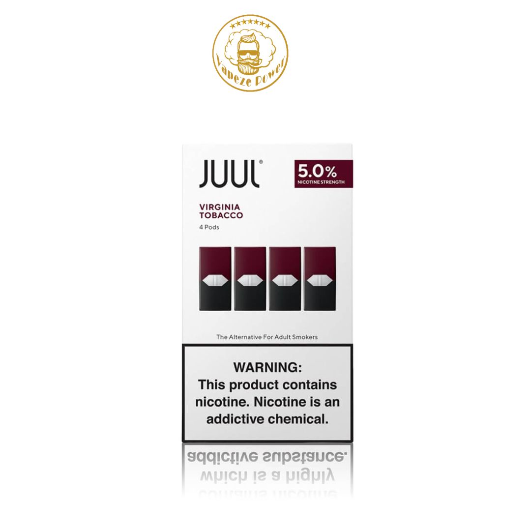JUUL Pods Virginia Tobacco 5% dubai JUUL Pods Virginia Tobacco 5%