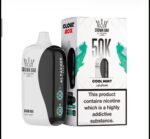 Al Fakher Crown Bar Cloud Box Cool Mint 50000 Puffs disposable vape